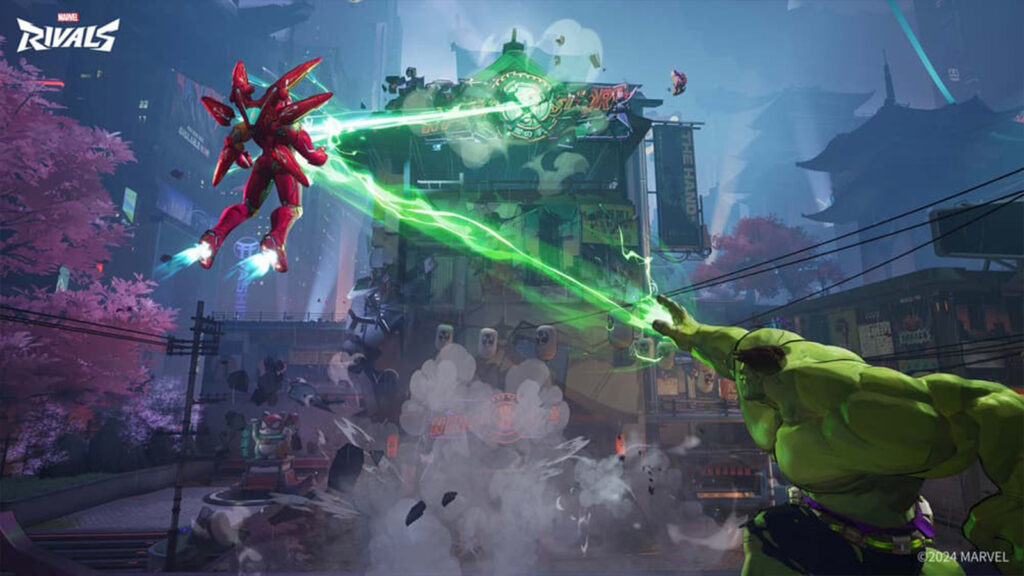 Hulk and Iron Man in battle as we wait for Marvel Rivals release date 