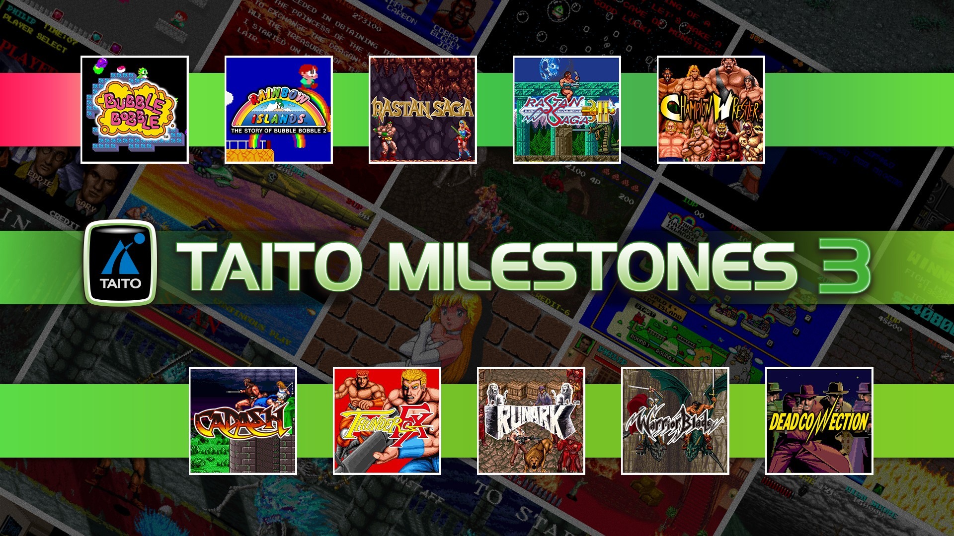 传说中的电子游乐场名作复活！ 《TAITO MILESTONES 3》中文实体版11 月问世《TAITO MILESTONES 3》